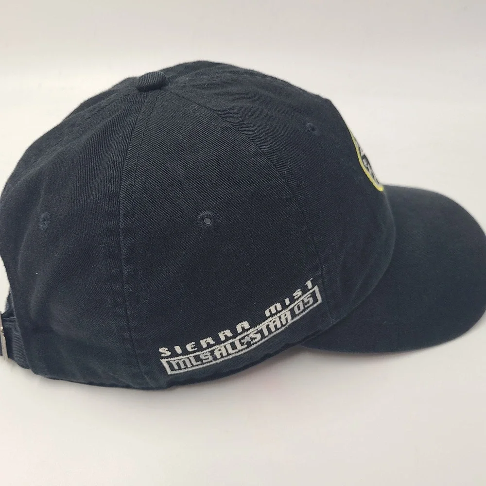 Vintage MLS All Star Game Hat Strapback Adidas Black Sierra Mist Soccer 2005 Men